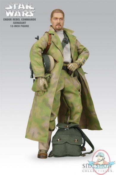 1/6 Endor Rebel Commando Sergeant Militaries of Star Wars Sideshow 