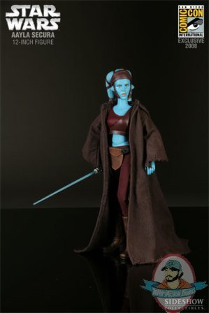 SDCC Exclusive Star Wars 1/6 Scale Aayla Secura Sideshow Used JC