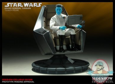 1/6 Scale Star Wars Grand Admiral Thrawn w Chair Exclusive Sideshow