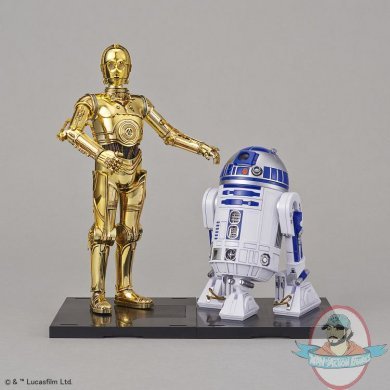 1/12 Star Wars C-3PO & R2-D2 Model Kit Bandai BAN223297