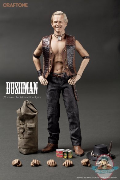 1/6 Sixth Scale Bushman  Action Figure by Craftone