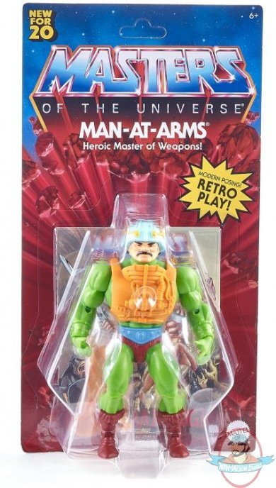 Motu Masters Of The Universe Origins Man-At-Arms Figure by Mattel