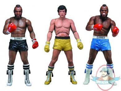 Rocky Series 3 Set of 3 Action Figures by Neca