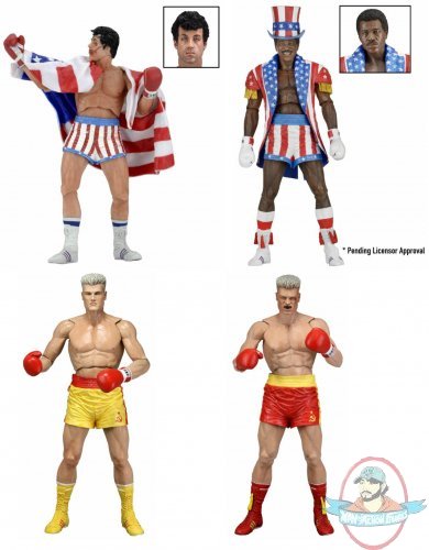 Rocky 40th Anniversary Series 2 Rocky IV Figures Case of 14 by Neca