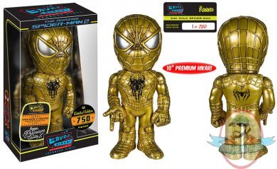 Marvel 24K Gold Spider-Man Hikari Premium Sofubi Figure Funko