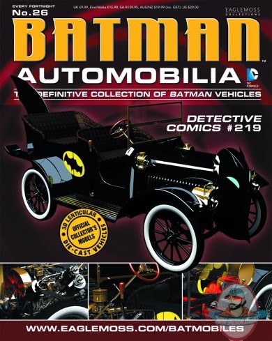 Dc Batman Automobilia Figurine #26 Detective Comics #219 Eaglemoss