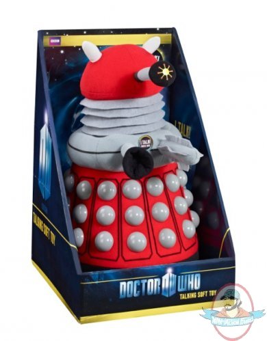 Doctor Who 15" Deluxe Talking Red Dalek Plush by Underground Toys