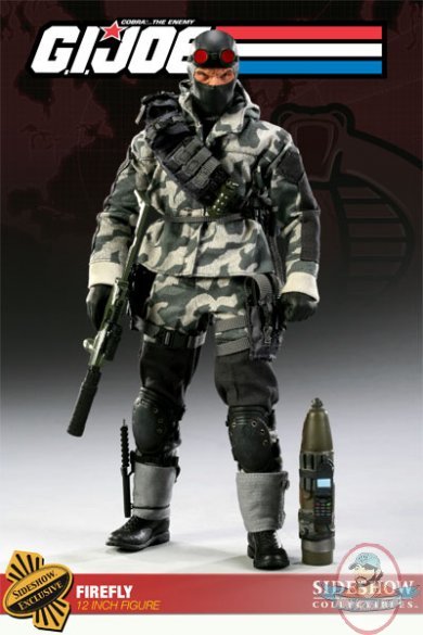 G.I Joe Firefly 12 Inch Figure Exclusive Sideshow Collectibles Used