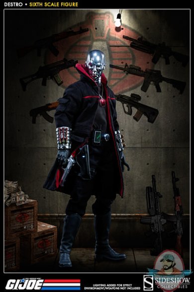 1/6 Sixth scale G.I Joe Destro Figure by Sideshow Collectibles