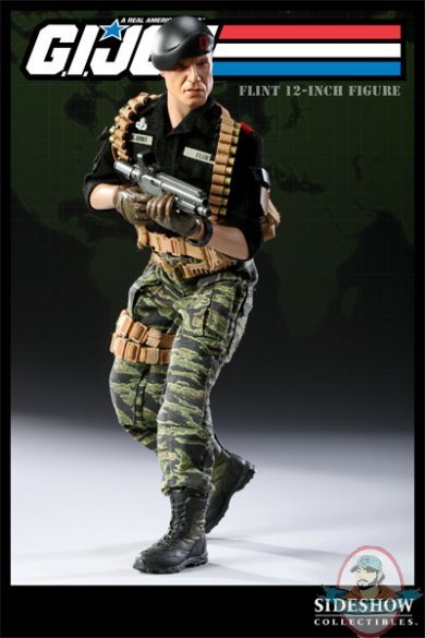 G.I. Joe Flint 12" inch figure Exclusive Sideshow Collectibles Used JC