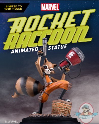 SDCC 2016 Exclusive Marvel Animated Statue Rocket Raccoon Gentle Giant