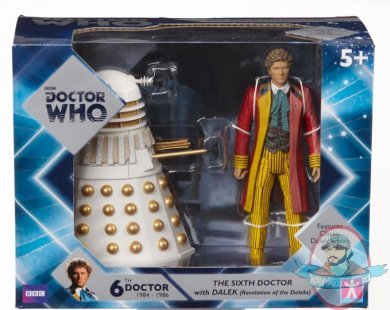 Doctor Who: 11 Doctor & Dalek Set Wave 1 The Sixth Doctor with Dalek