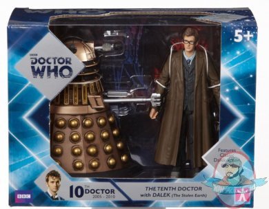 Doctor Who 11 Doctor & Dalek Set Wave 1 The 10th Dr w Crucible Dalek