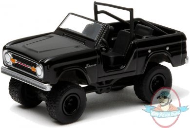 1:64 Black Bandit Series 10 1970 Ford Bronco 4x4 Greenlight