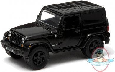 1:64 Black Bandit Series 10 2014 Jeep Wrangler Greenlight