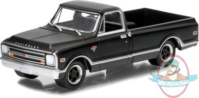 1:64 Black Bandit Series 11 1968 Chevrolet C-10 Greenlight