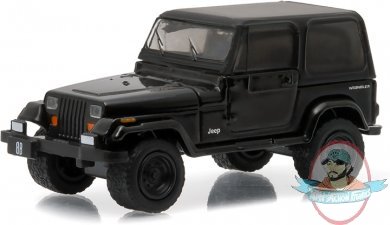 1:64 Black Bandit Series 14 1994 Jeep Wrangler Greenlight