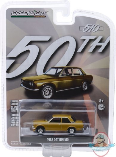 1:64 Anniversary Collection Series 7 1968 Datsun 510 Datsun Greenlight