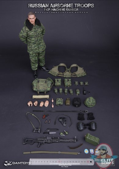 1/6 Scale DAM-78025 Russian Airborne Troops Action Figure