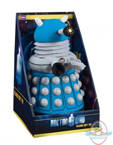 Doctor Who 15" Deluxe Talking Blue Dalek Plush by Underground Toys
