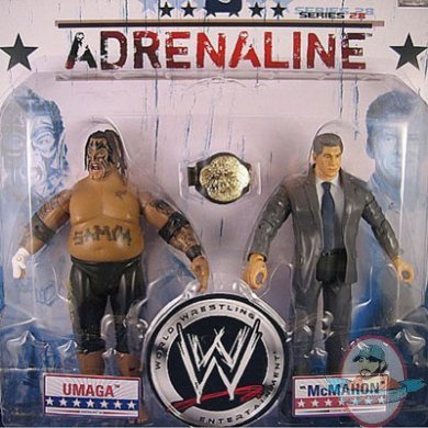 Adrenaline 28 Umaga Mr Mcmahon Moc WWE Vince New WWF