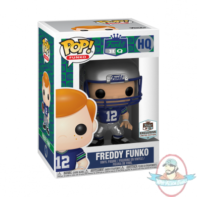 Pop! Freddy Funko Football Throwback Vinyl Figure by Funko