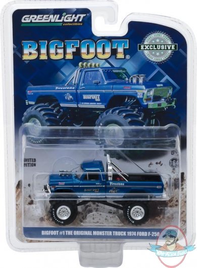 1:64 Bigfoot #1 The Original Monster Truck (1979) Exclusive Greenlight