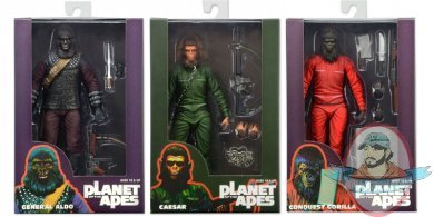 SDCC Planet of the Apes Classic Series 3 Bundle Set of 3 by Neca