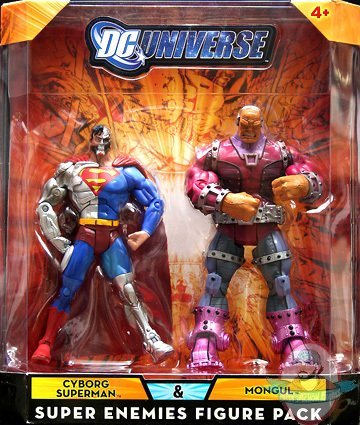 DC Universe Classics 2 pack Mongul and Cyborg Superman