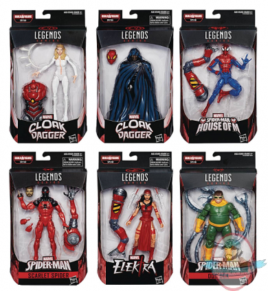Marvel Spider-Man Legends 6 inch Case of 8 Hasbro 201802