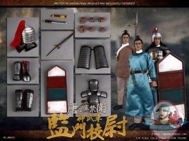 1/6 Army Gatekeeper Military Officer Model Tang Royal Guards JS Model