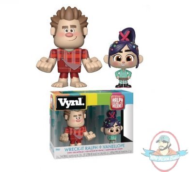 Vynl Wreck It Ralph 2 Ralph & Vanellope 2 Pack by Funko