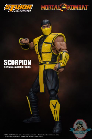 1/12 Mortal Kombat 3 Scorpion Figure Storm Collectibles STM87112	