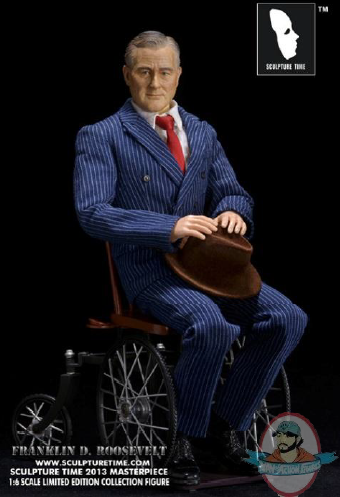 Sculpture Time 1/6 2013 Masterpiece Franklin D. Roosevelt Figure