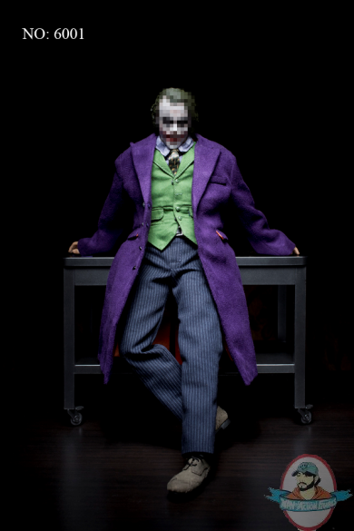 1/6 Joker Costume Set Number 6001 for 12 inch Figures