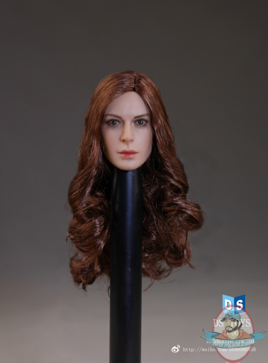 DSTOYS 1/6 Female Head with Long Hair DS-D007