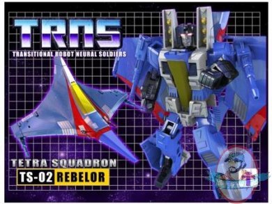 Transitional Robot Neural Soldiers TS 02 Tetra Squadron Rebelor