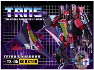 Transitional Robot Neural Soldiers TS 05 Tetra Squadron Boostor