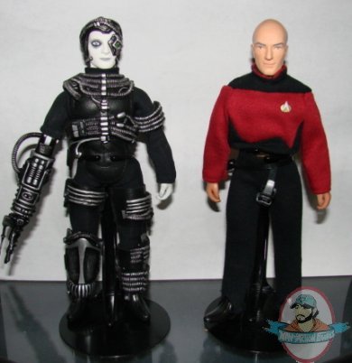 Retro Star Trek Tos Picard and Borg 2 pack by Diamond Select