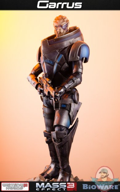 1/4 Scale Mass Effect 3 Garrus Vakarian Statue by Gaming Heads