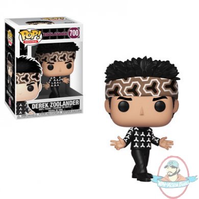 Pop! Movies: Zoolander Derek Zoolander #700 Vinyl Figure Funko Pop! Movies: Zoolander Derek Zoolander #700 Vinyl Figure Funko