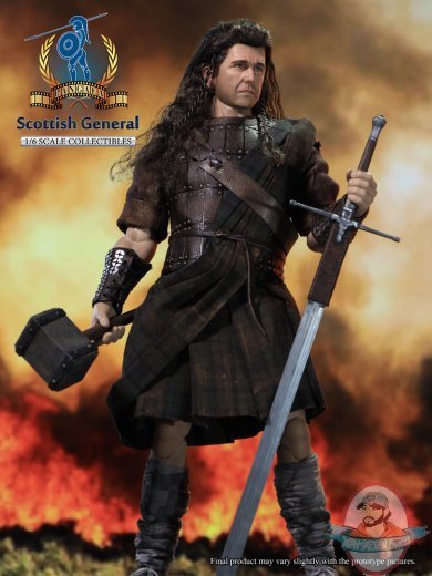 1/6 Scale Pangaea 12 inch Action Figure  Scottish General
