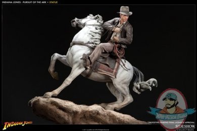 Indiana Jones Pursuit of the Ark Polystone Statue Sideshow 