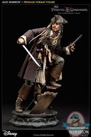 Pirates of the Caribbean Jack Sparrow Premium Format Figure Sideshow