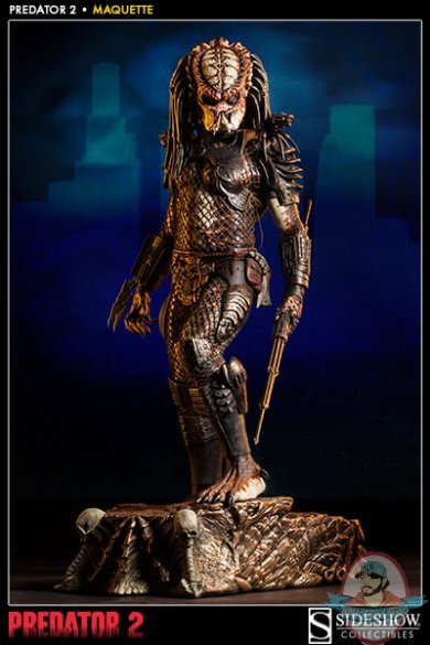 1/4 Scale Predator 2 City Hunter Maquette by Sideshow Collectibles