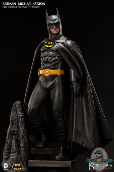 Michael Keaton 1989 Batman Film Version Premium Format Sideshow Used