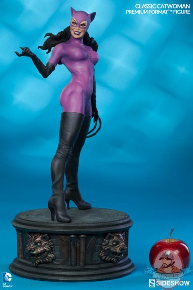 1/4 Scale Dc Premium Format Classic Catwoman Sideshow Coll USED