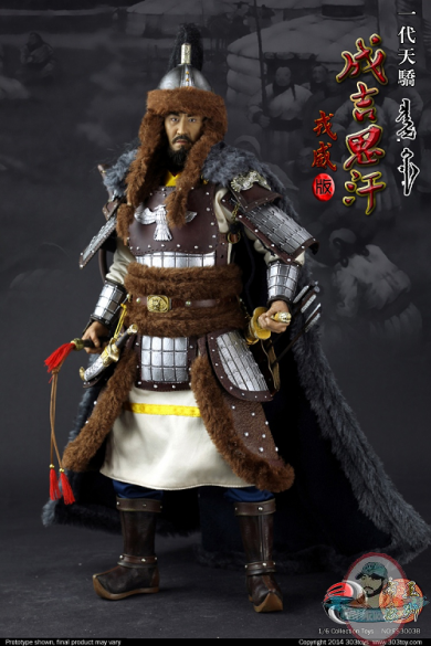 1/6 Scale Genghis Khan Armour Version 303T-3003B Figure 303 Toys