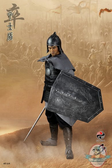 1/6 Three Kingdoms Series Soldier and Soldier Shield Figure Set