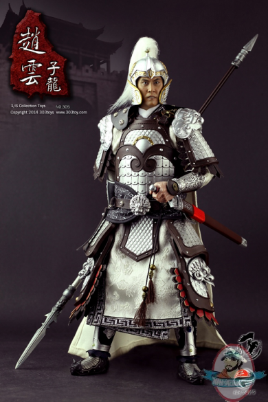 1/6 Scale Three Kingdoms Series Zhao Yun Zilong Set 303 Toys 